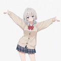 エンゼル体操する少女 3枚目