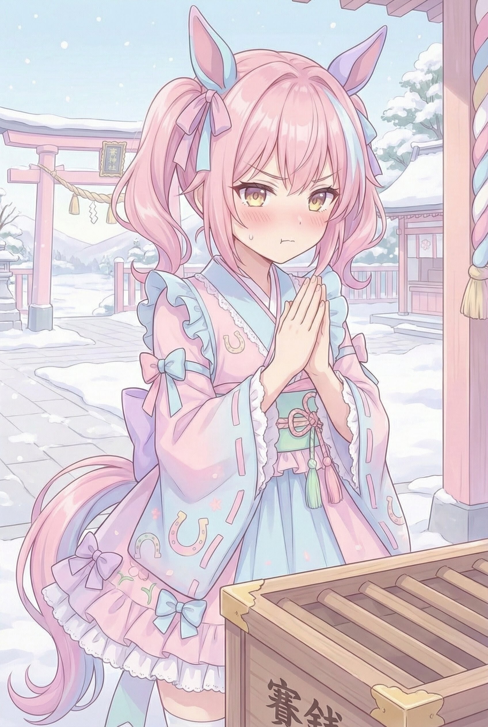 神頼みのウマコスハルネ