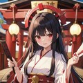 巫女さんを仲間にしますか？　▶はい　いいえ 4枚目