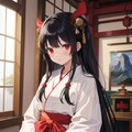 巫女さんを仲間にしますか？　▶はい　いいえ 2枚目
