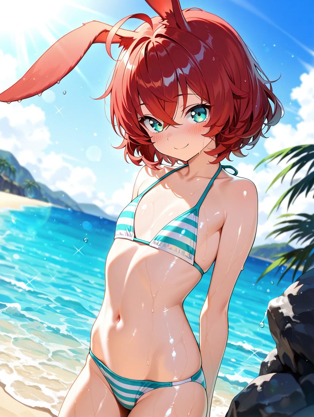 小鳥遊織(ちっぱいうさ耳のすがた)