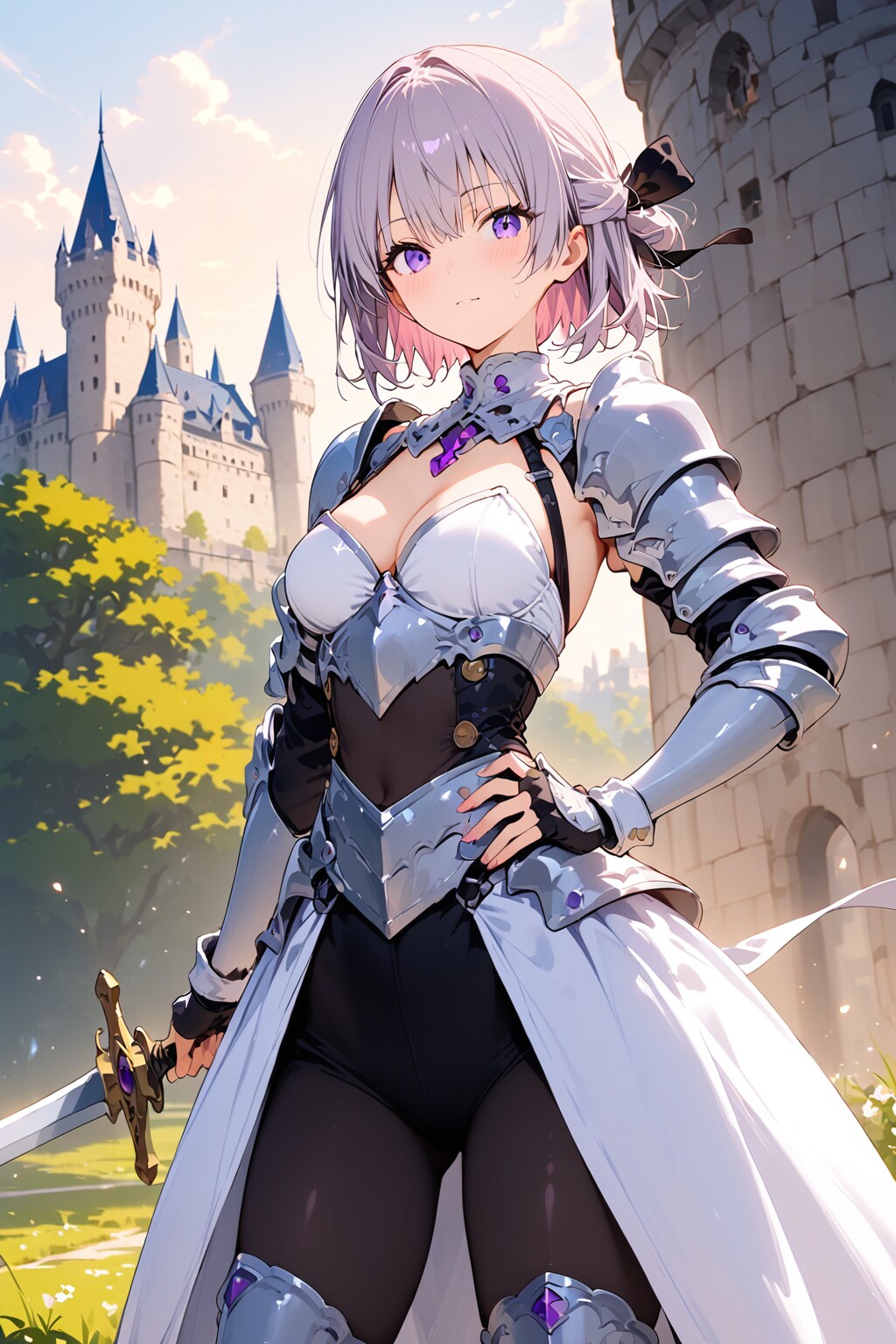 (856HQ)銀髪ちゃん騎士