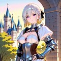 (856HQ)銀髪ちゃん騎士 3枚目