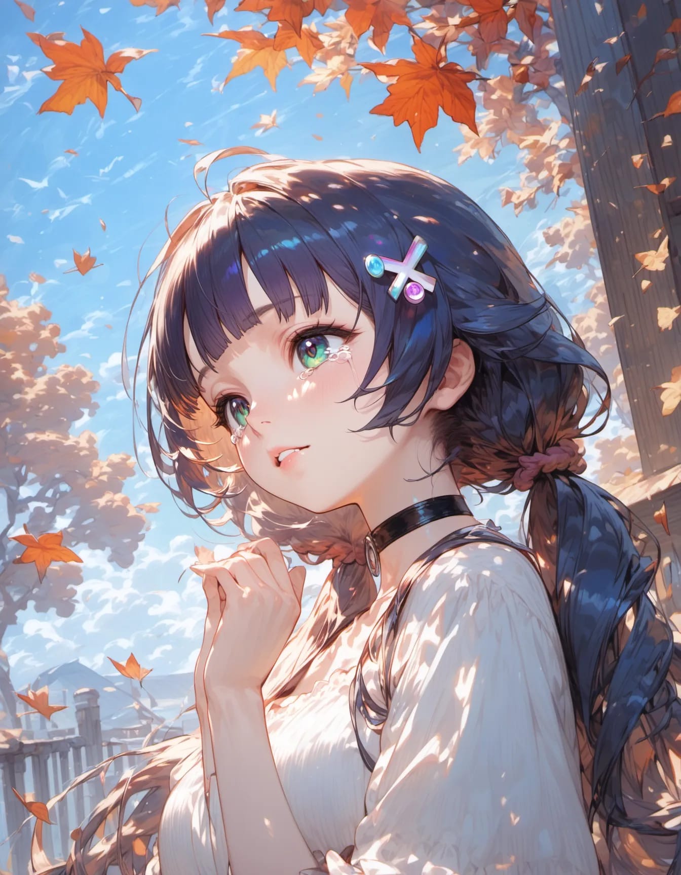 Tears of the Autumn Breeze | の人気AIイラスト・グラビア