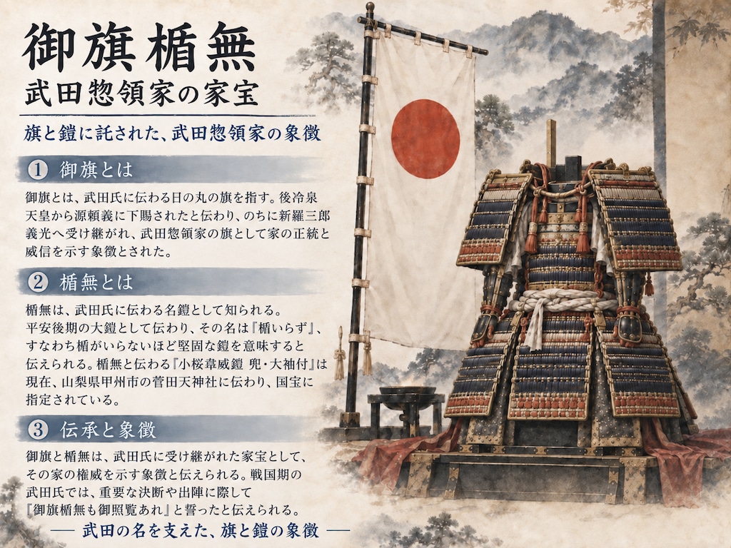 #3.5【補足編】御旗楯無 ― 武田惣領家の家宝