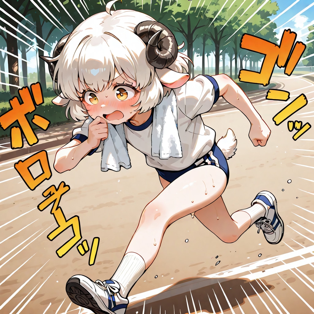 ちちぷいの子になる為に、トレーニングを欠かさないメイちゃん！！