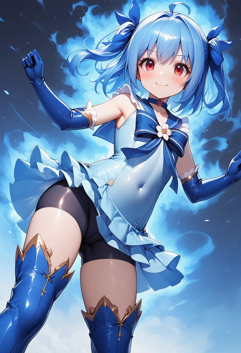 リメイク青スパッツちゃん
