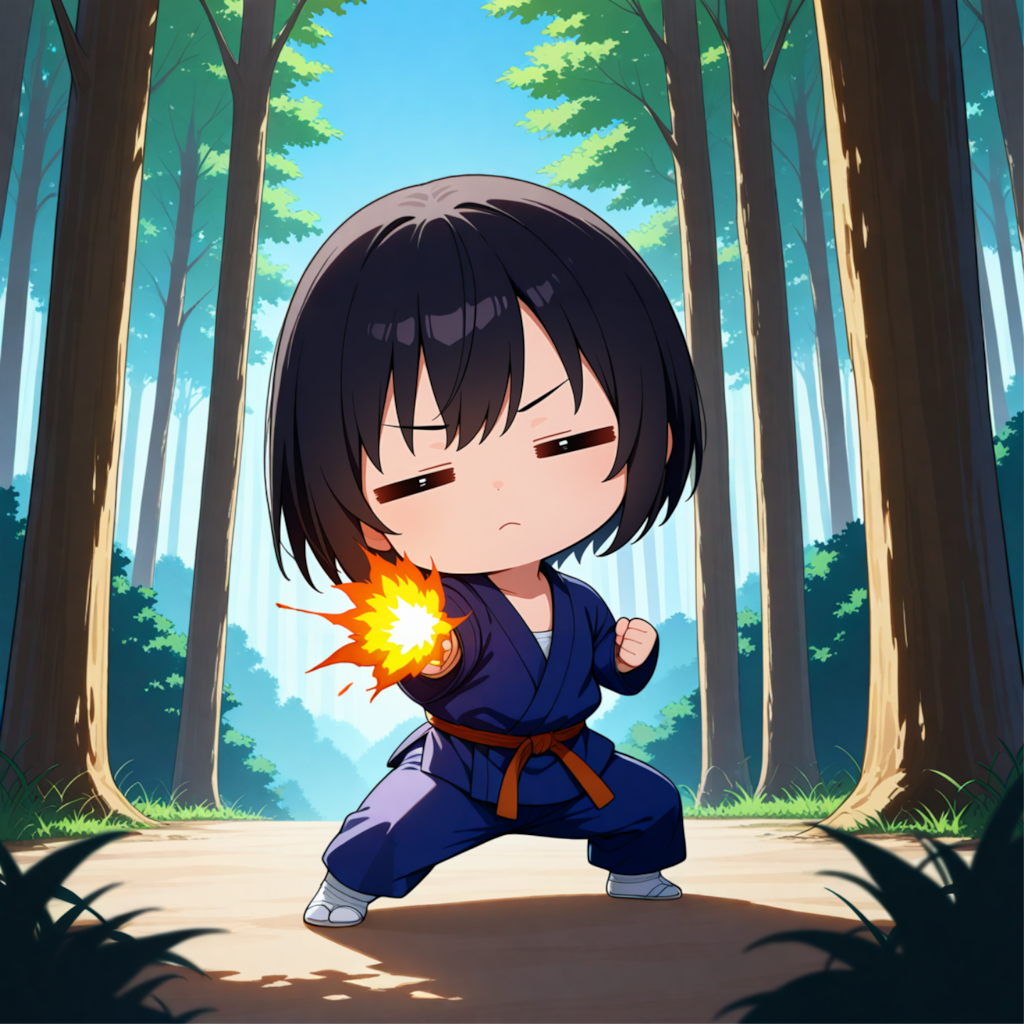 必〇ふぁいあーぱんち！