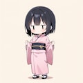 着物を着てみる 3枚目