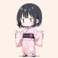 着物を着てみる 4枚目