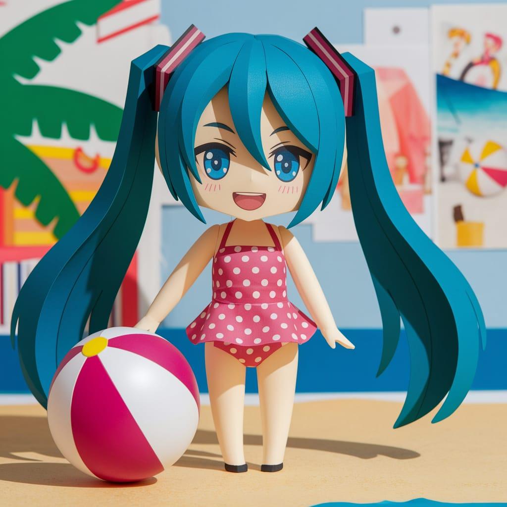 ねんどろいどミク | の人気AIイラスト・グラビア