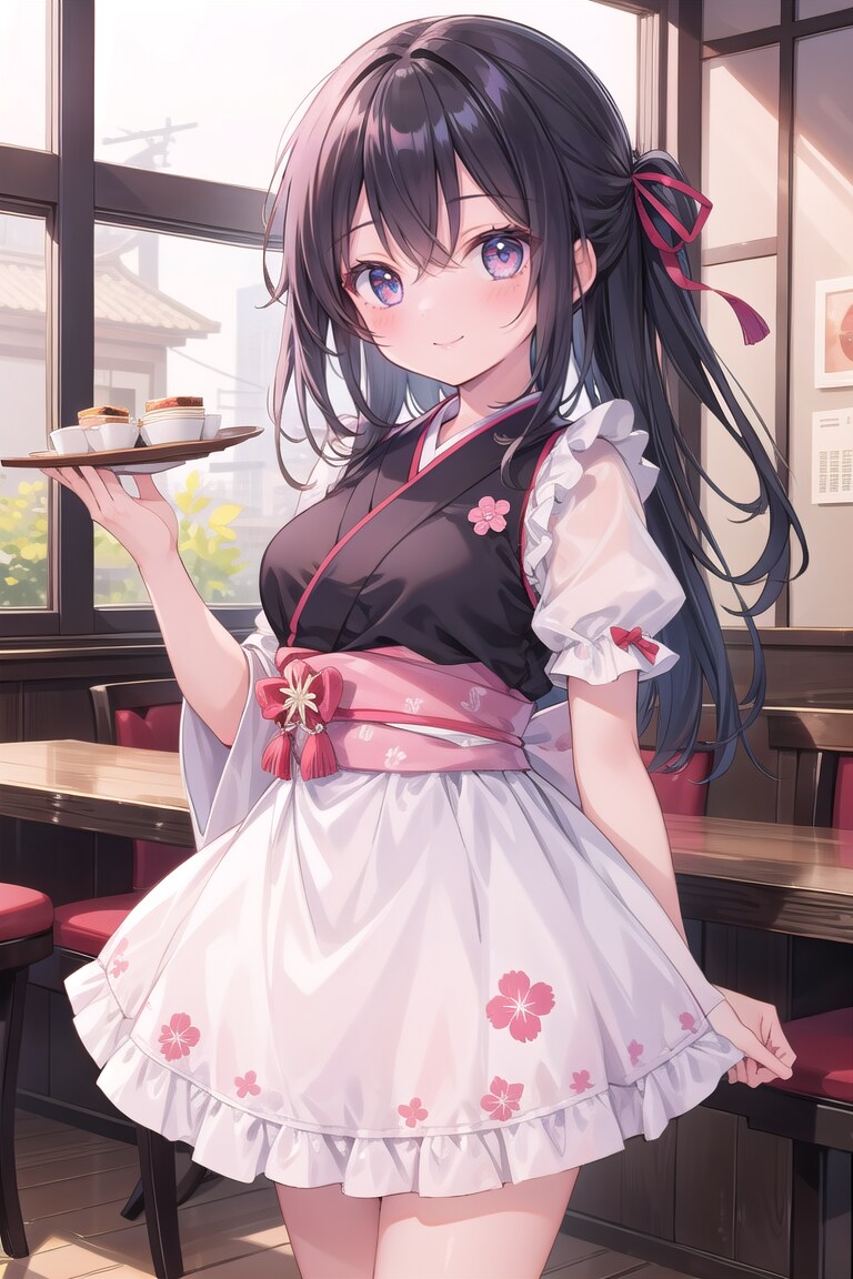 甘味処の店員さん | の人気AIイラスト・グラビア