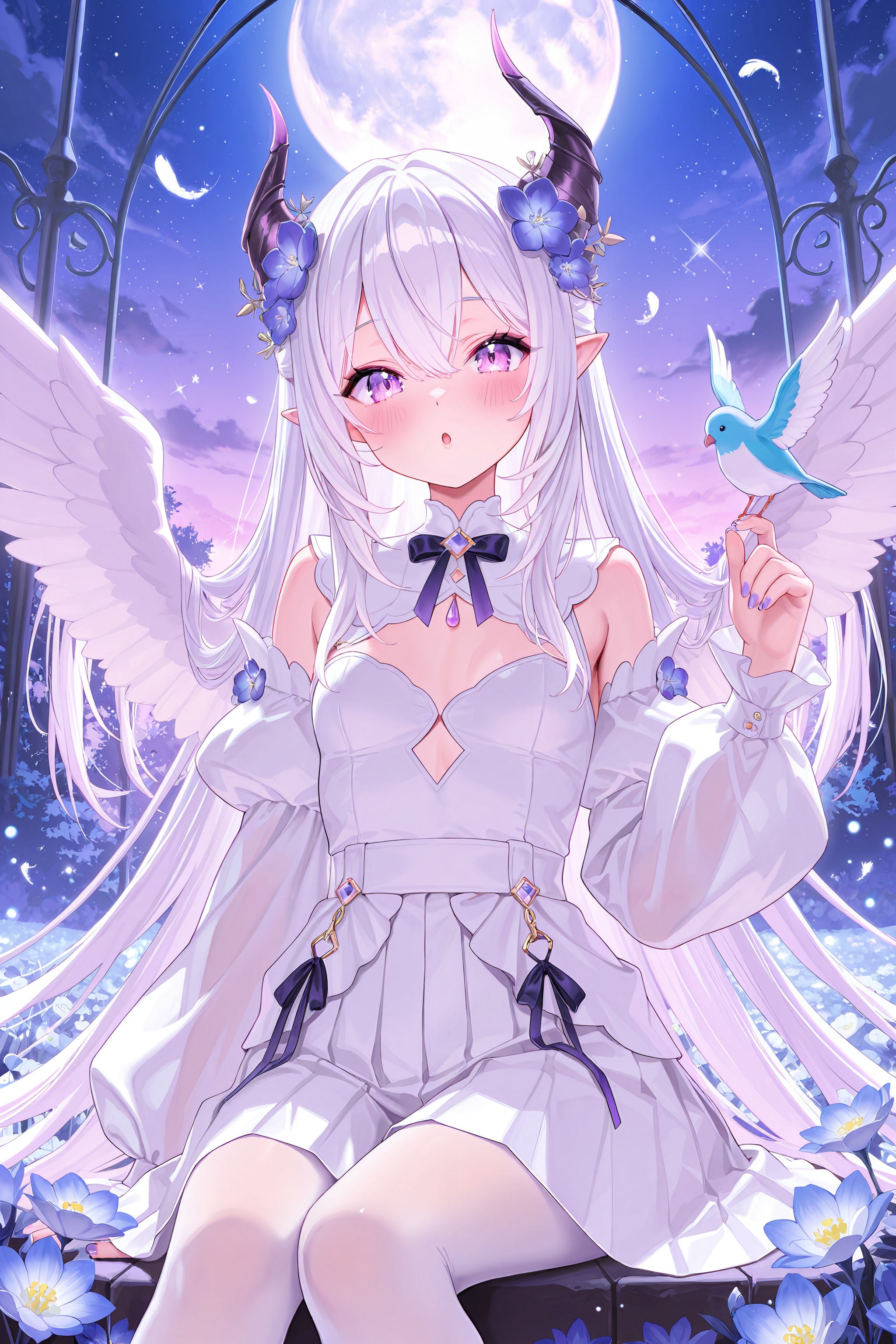 ネモフィラの悪魔 | の人気AIイラスト・グラビア