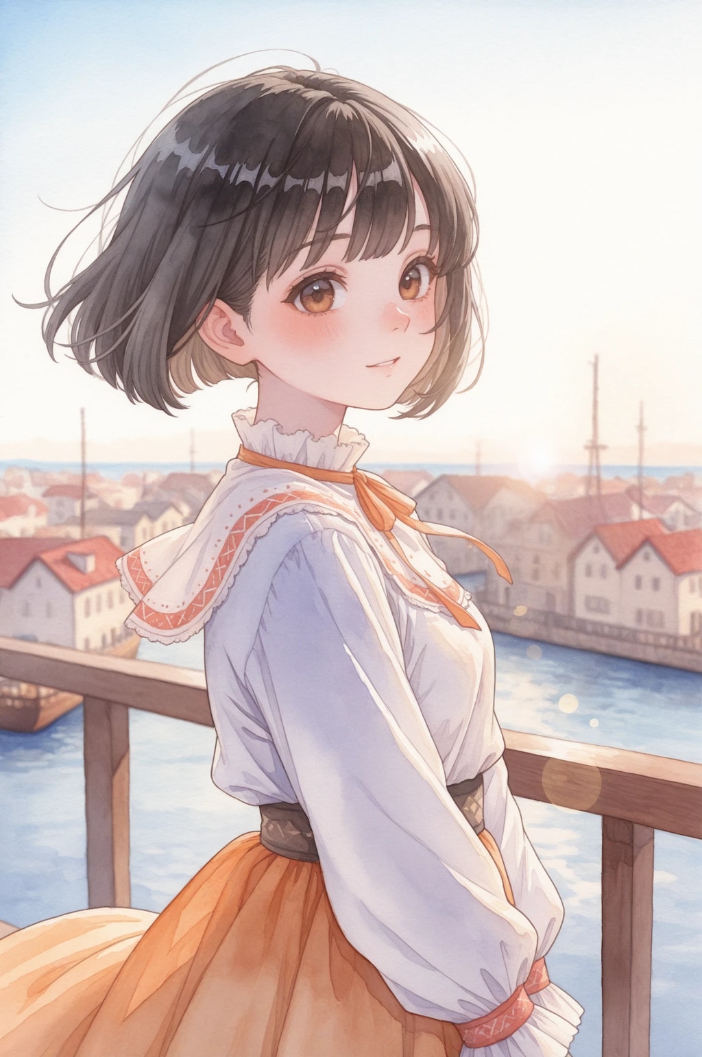 港町の娘