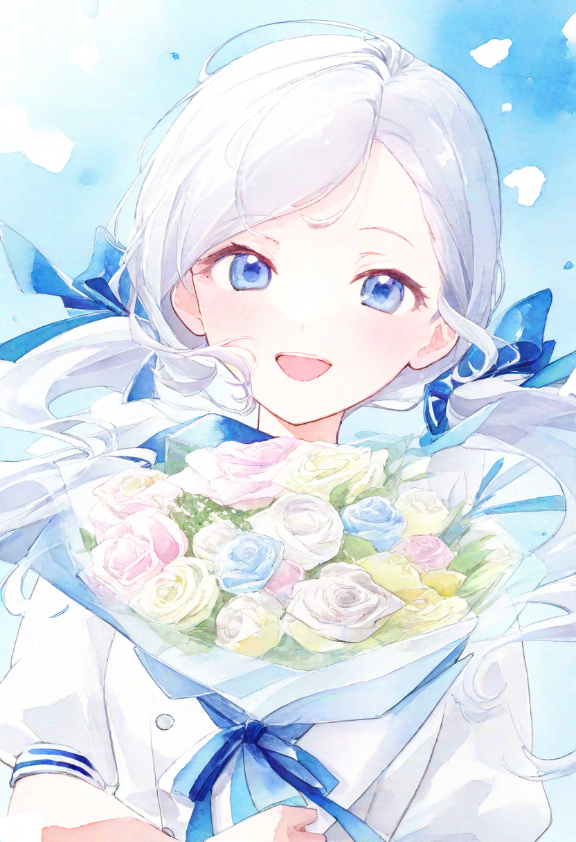 貴方に笑顔と花束を