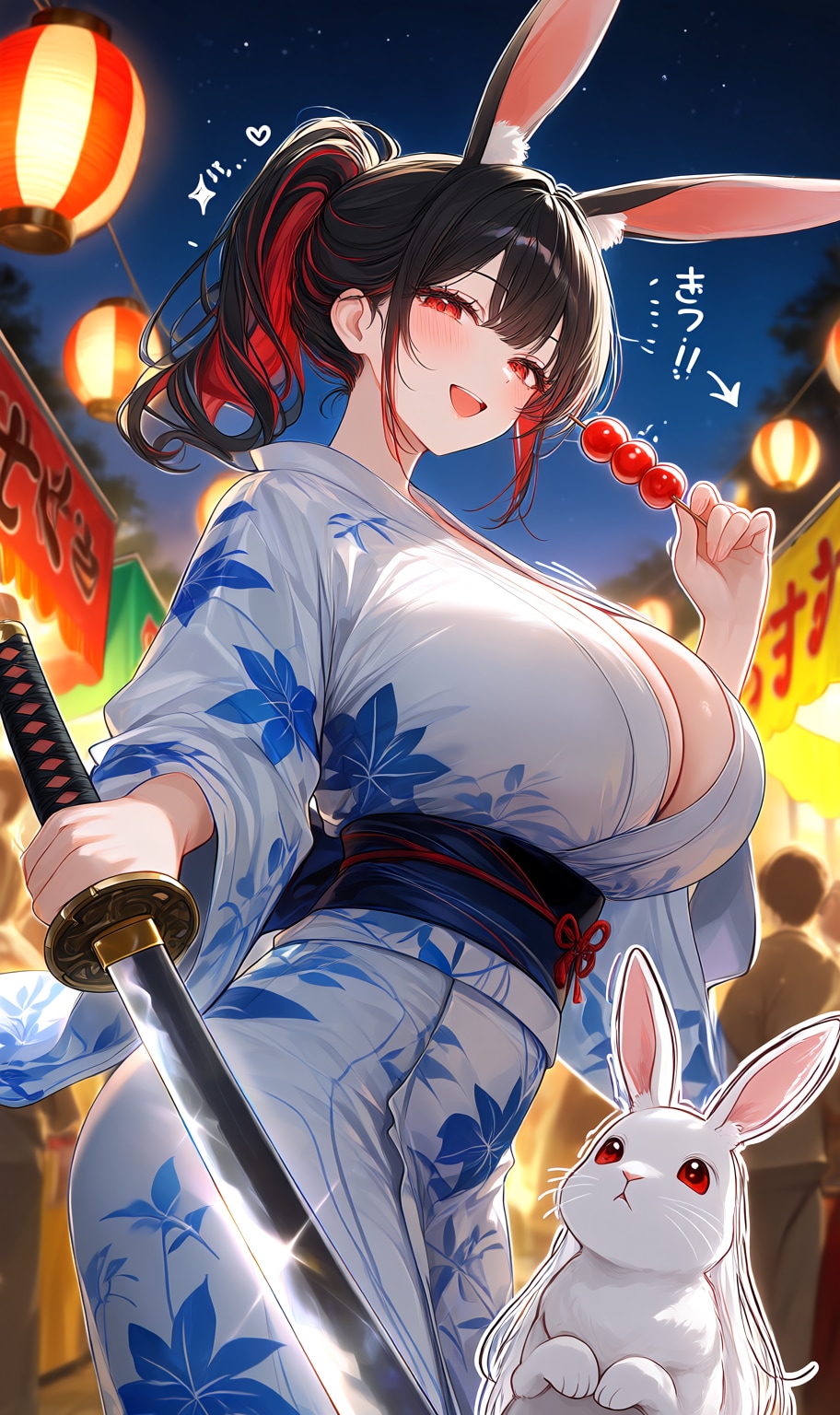 うちの子うさ耳剣士ちゃん | の人気AIイラスト・グラビア