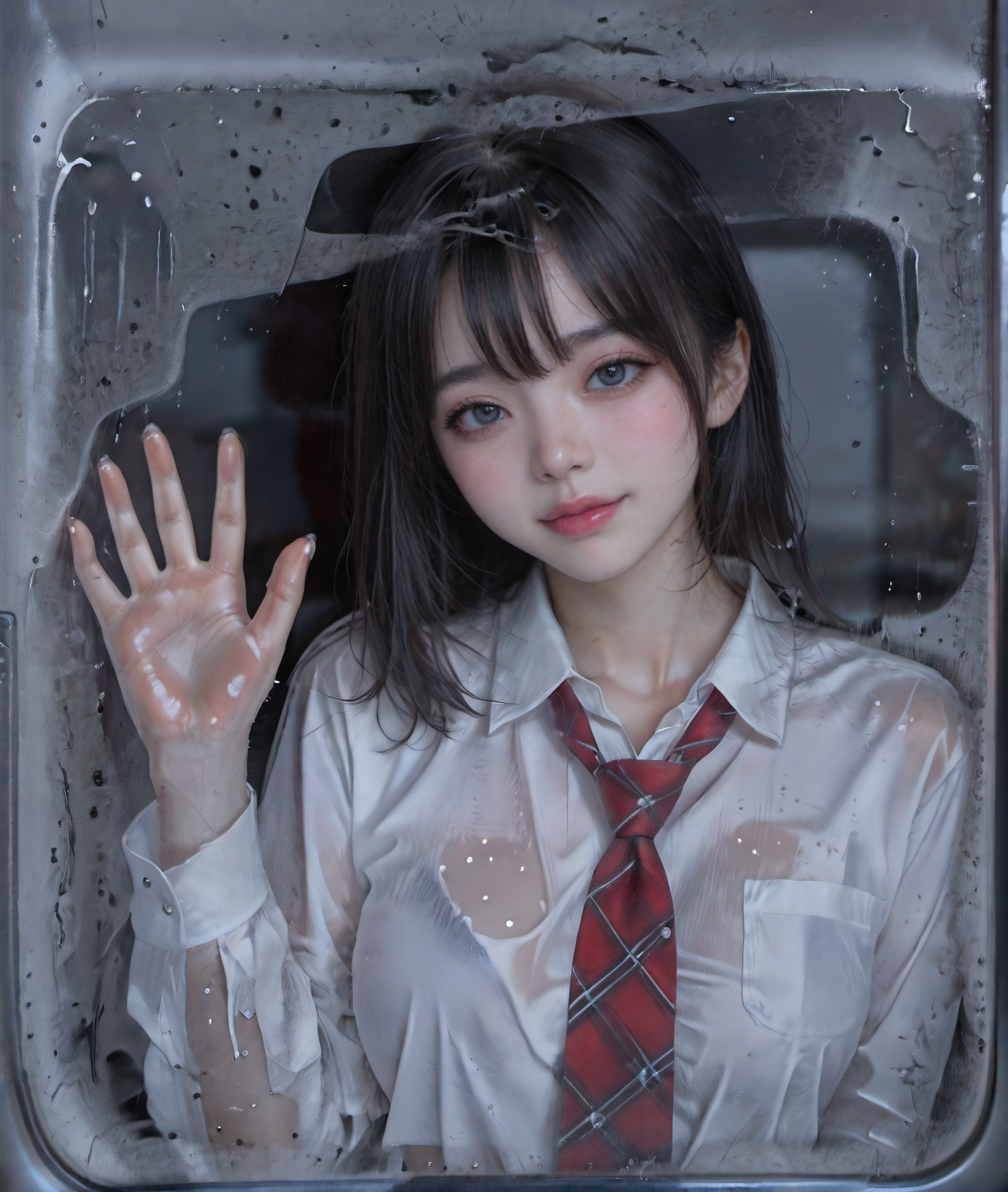 硝子越しの彼女