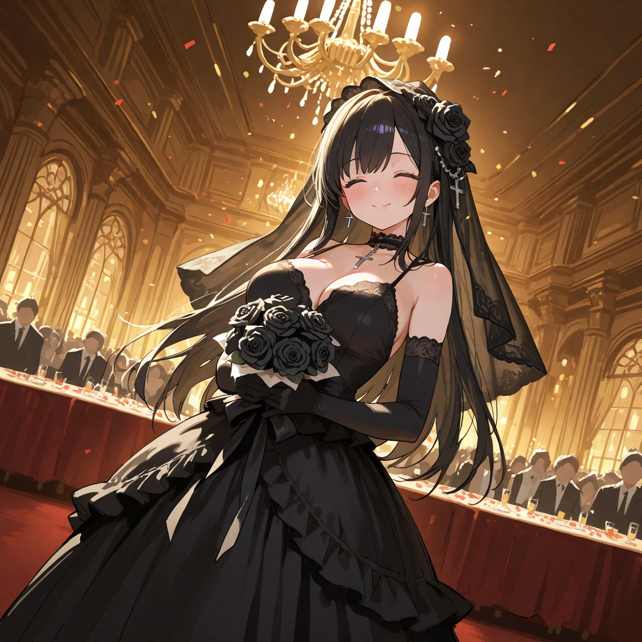 黒い花嫁様