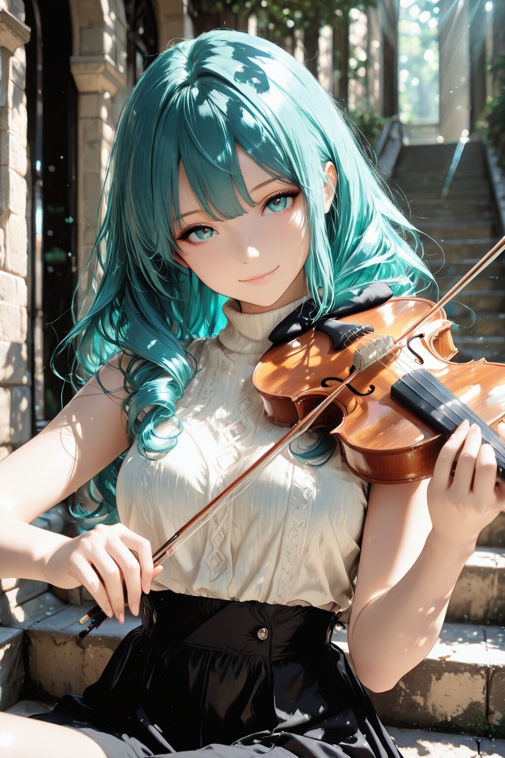 Beautiful Violinist Girl（美人なヴァイオリニスト。【プロフィール・自己紹介／バイオリン奏者篇】）