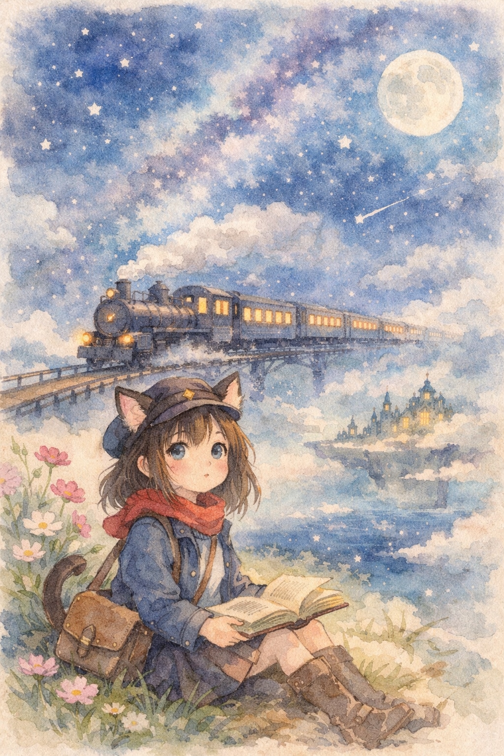 夢の旅路 | の人気AIイラスト・グラビア