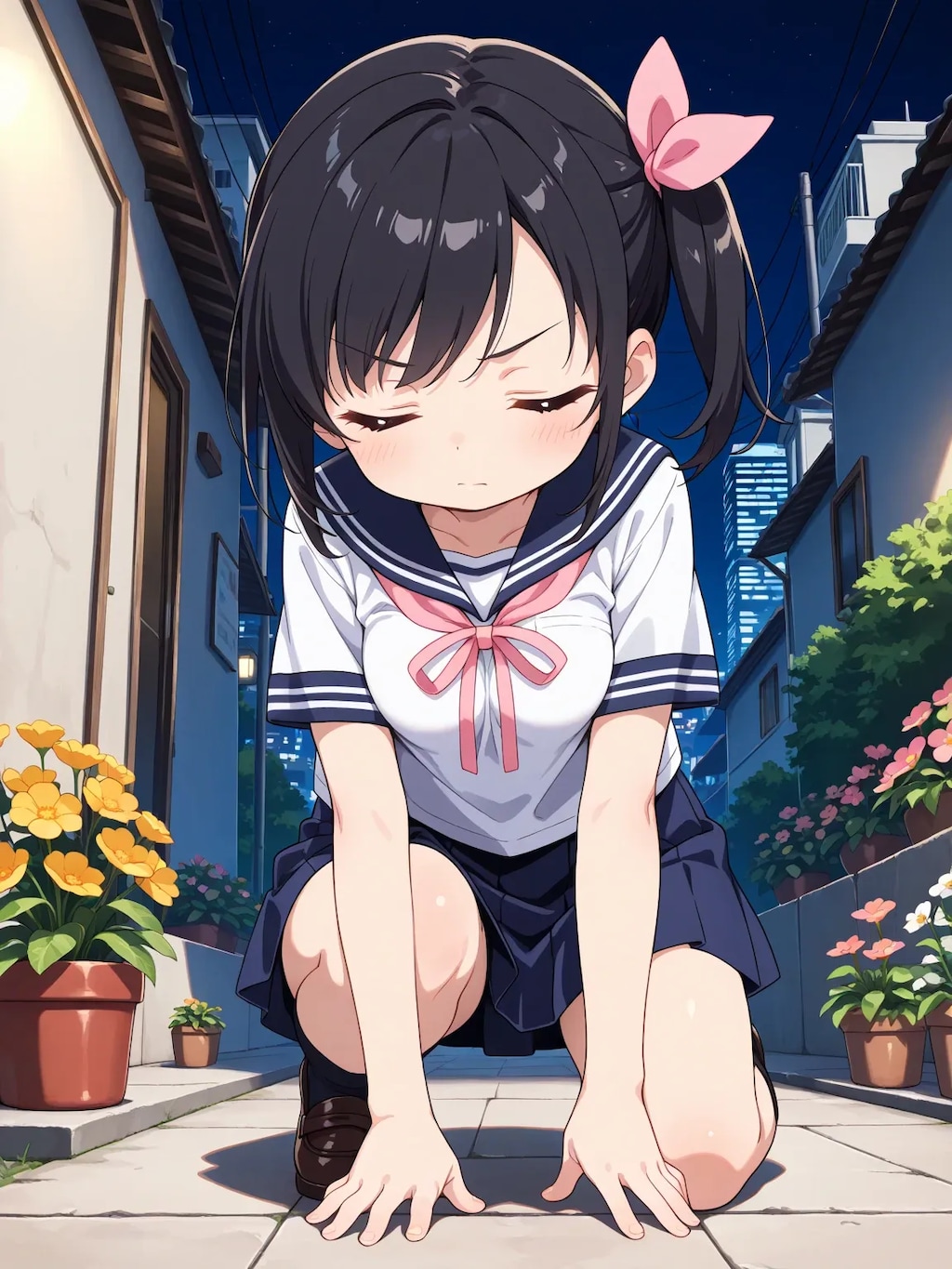 最終チェック・さやかちゃん