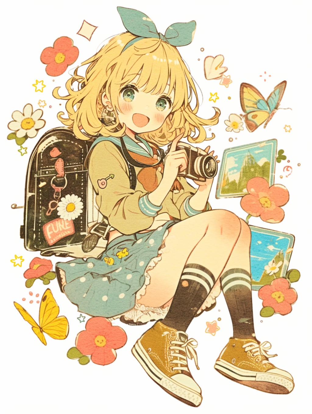 カメラガール。