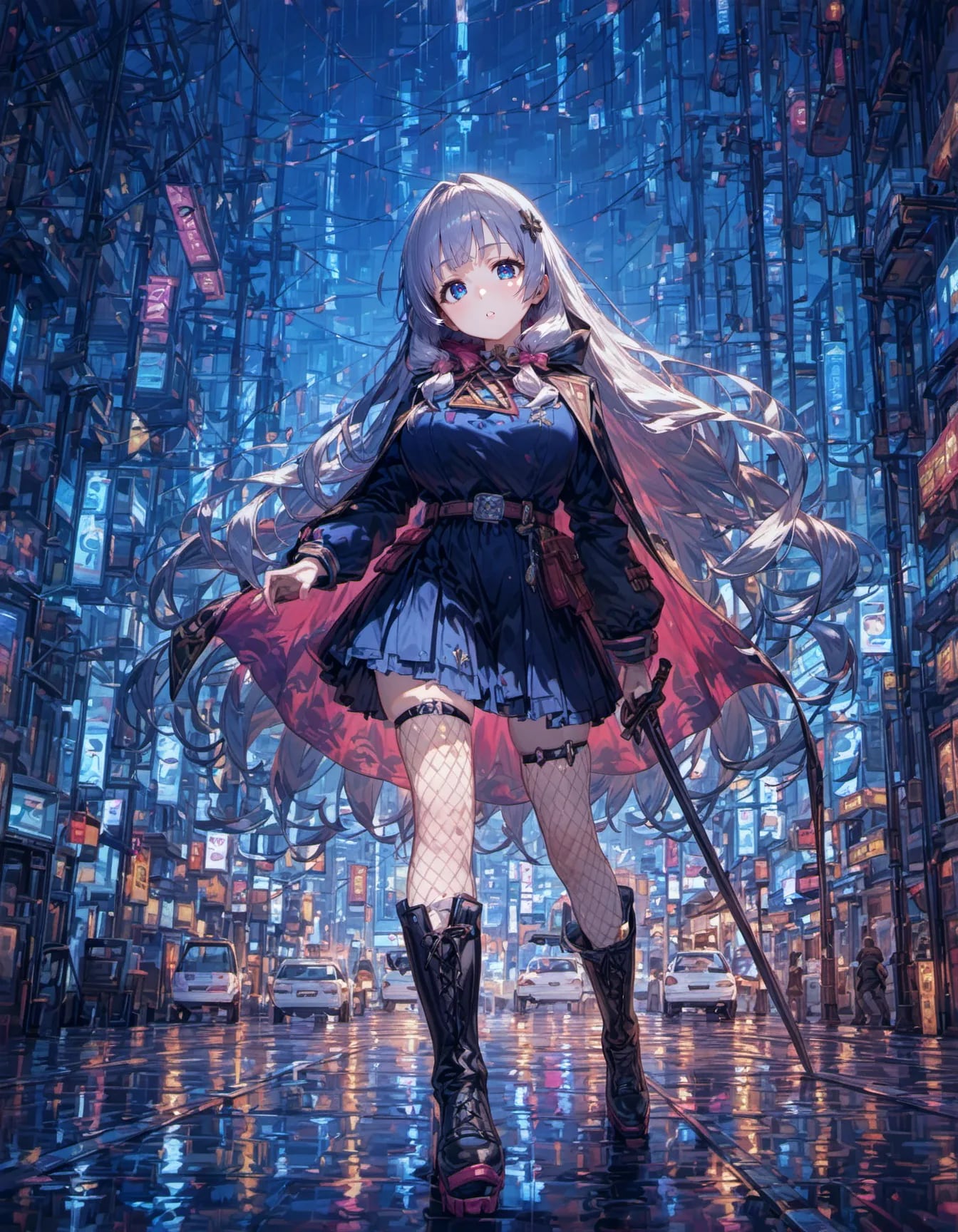 The Neon Knight of Rain City