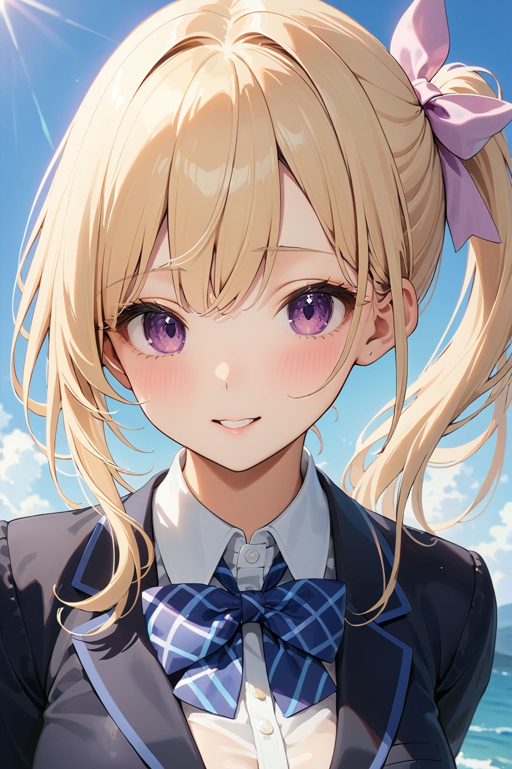 EMERALDちゃんでうちの子ドアップ🩷