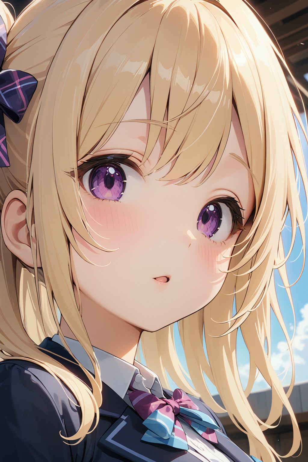 EMERALDちゃんでうちの子ドアップ🩷