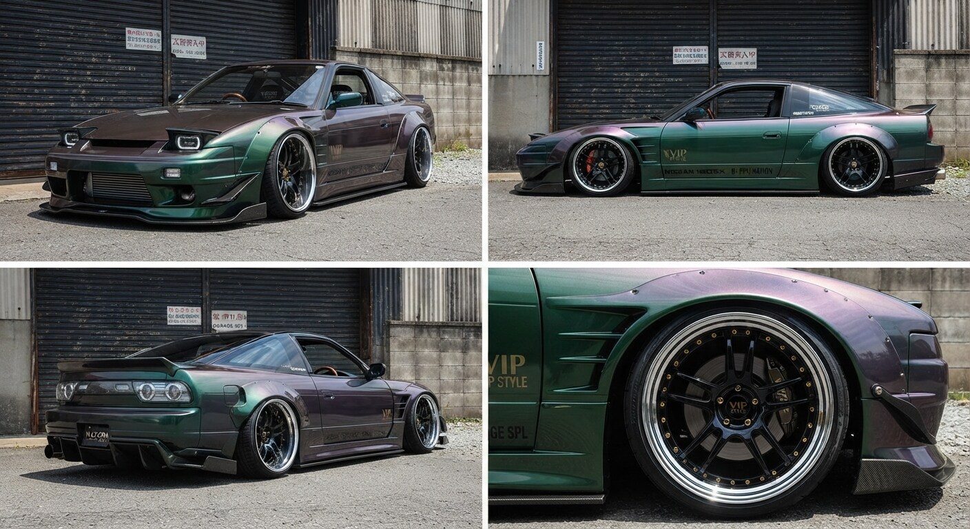 マジョーラカラーVIP 180SX | の人気AIイラスト・グラビア
