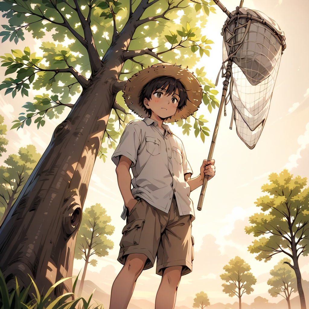 夏と麦わら帽子と少年 | の人気AIイラスト・グラビア
