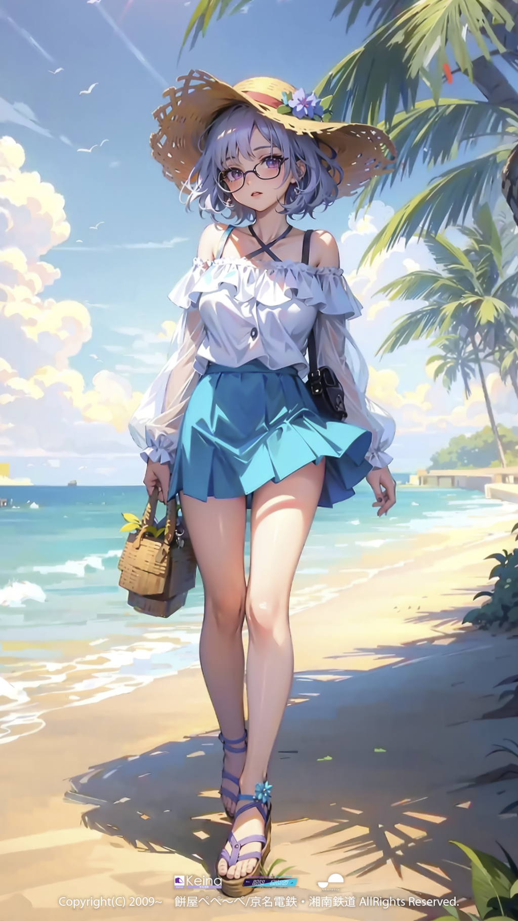 夏の弊社キャラクター【けい あいな】