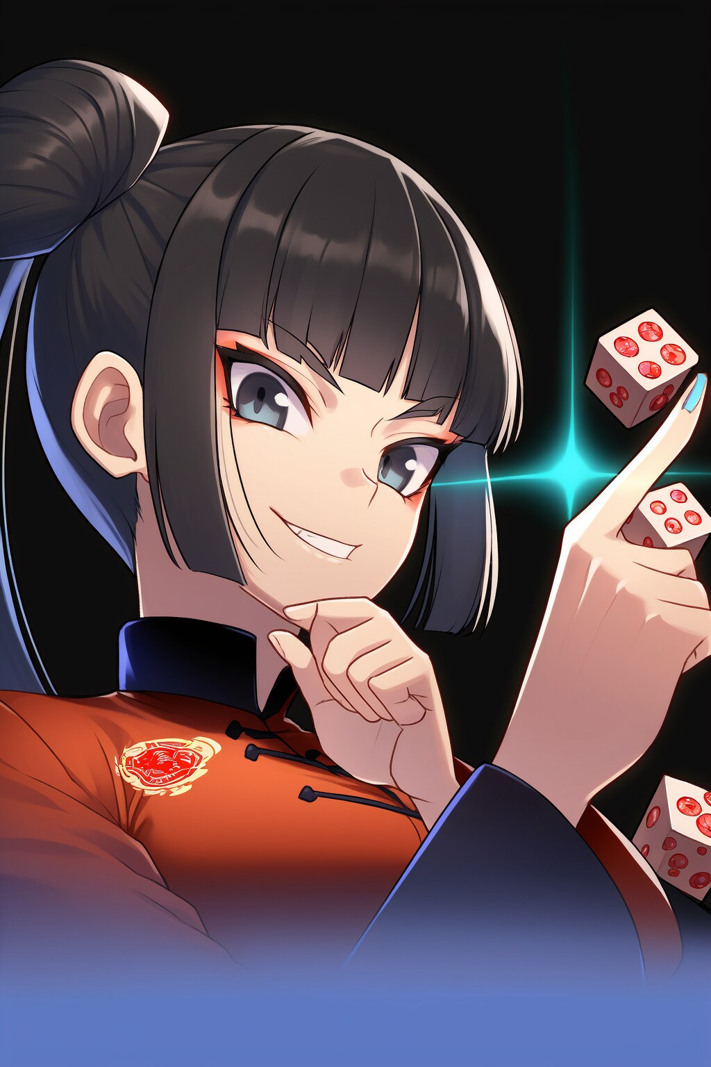 ドヤ顔サイコロガール