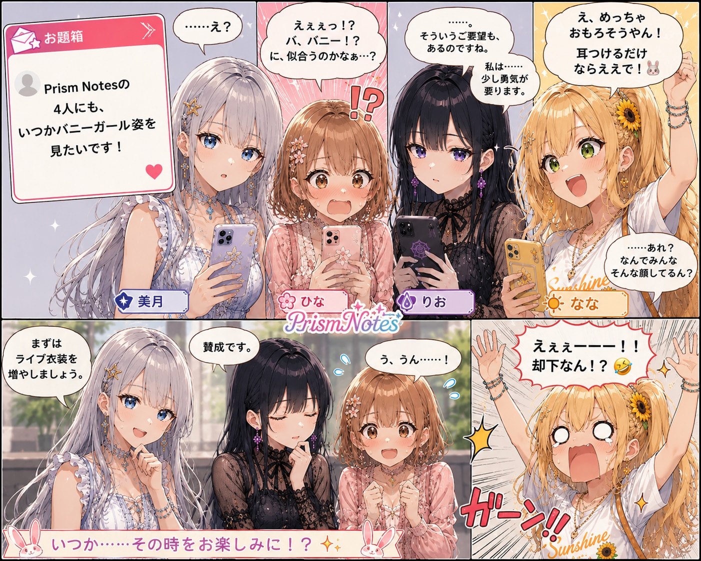 バニー姿のリクエストが来たら