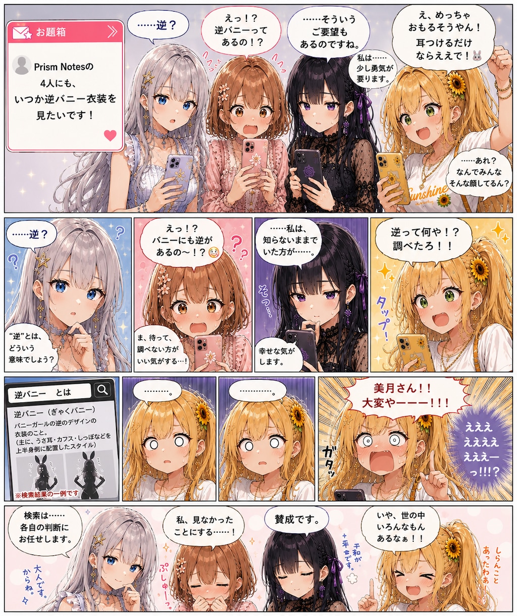 バニー姿のリクエストが来たら