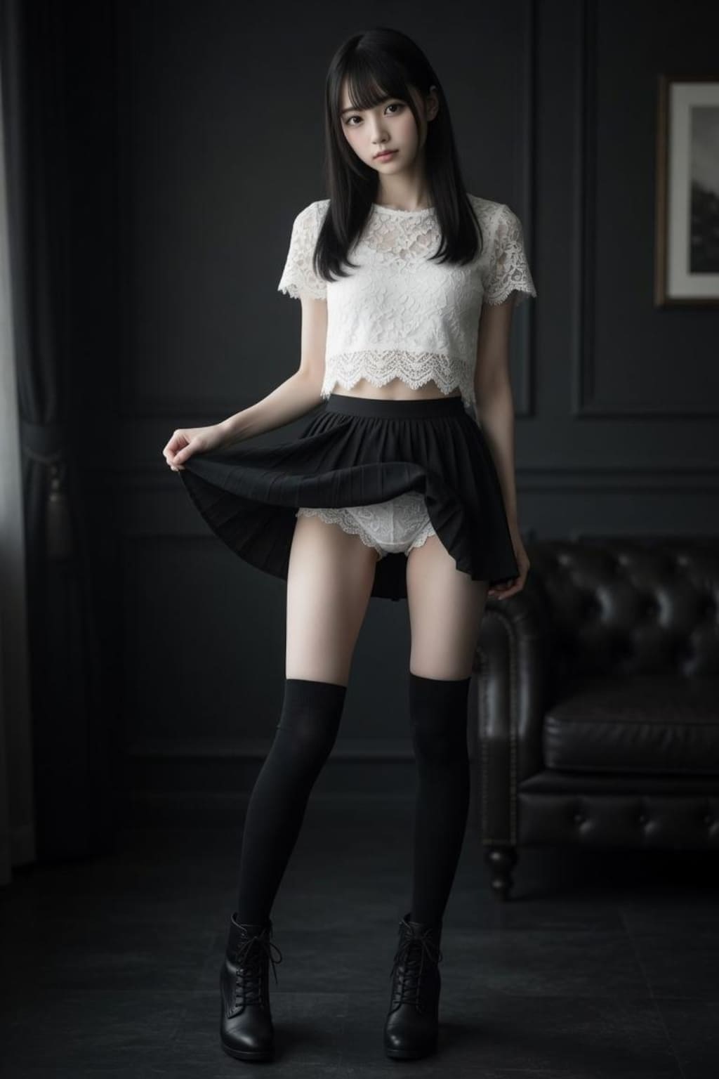 パンチラ