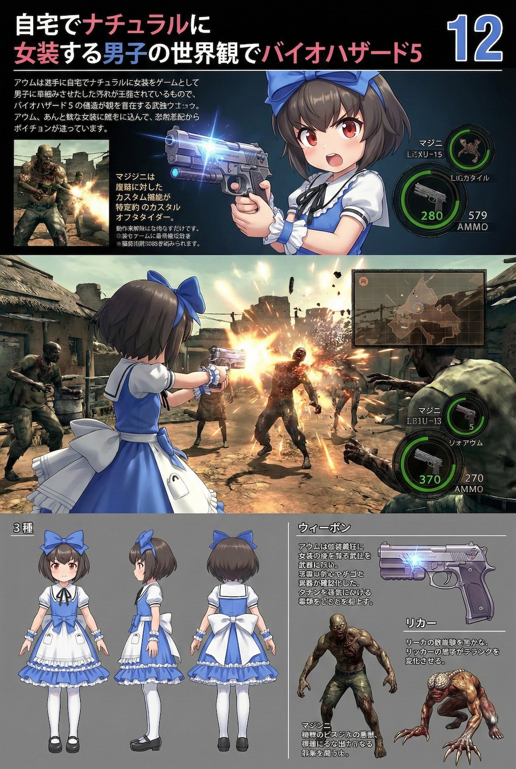 ゲーム雑誌13　自宅でナチュラルに女装する男子