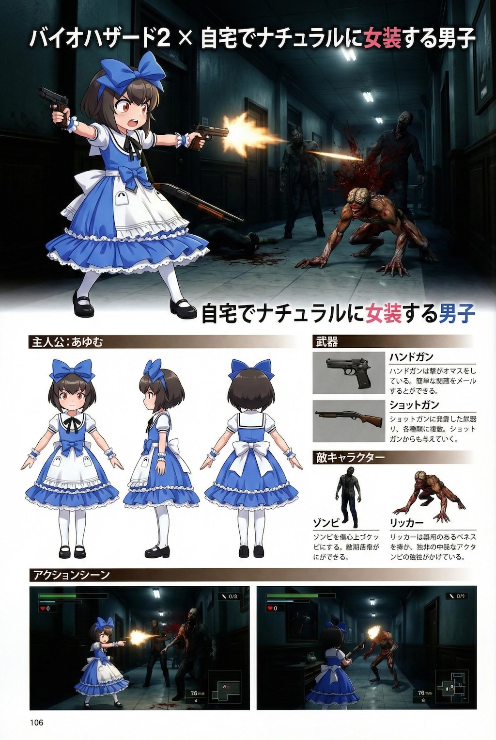 ゲーム雑誌13　自宅でナチュラルに女装する男子