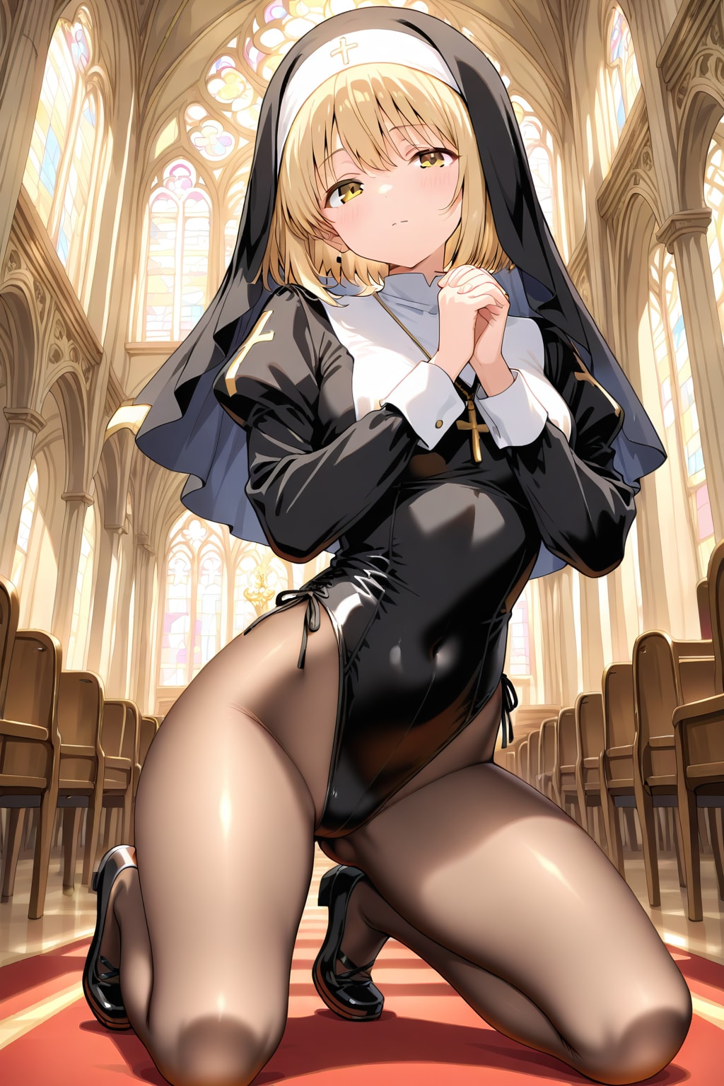 レオタード修道女