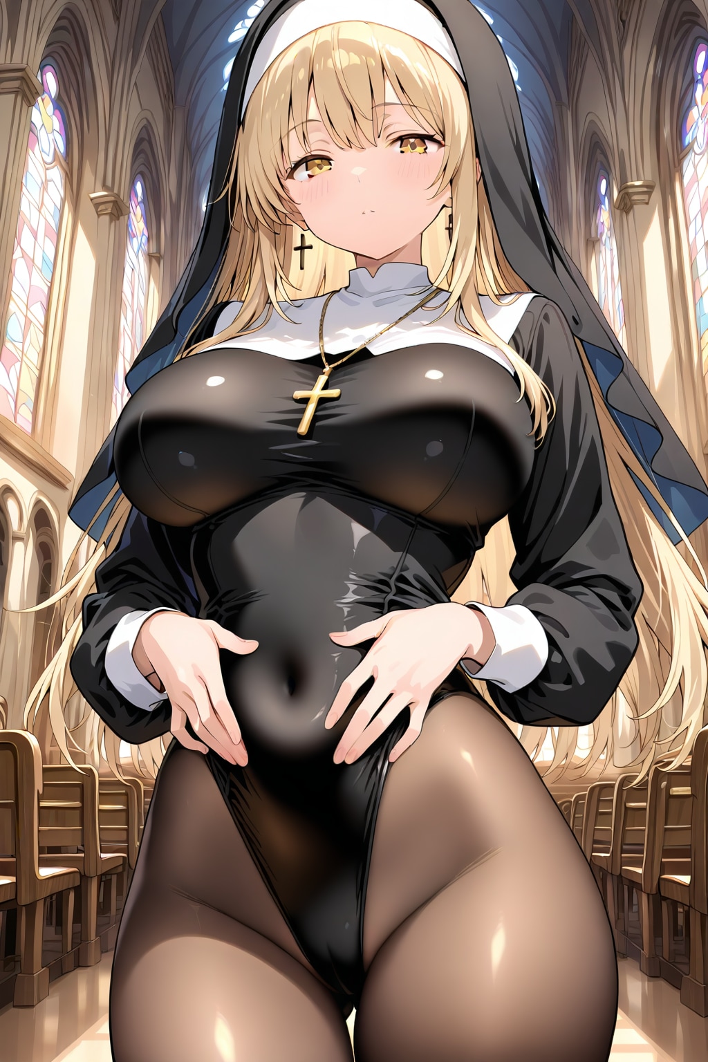 レオタード修道女