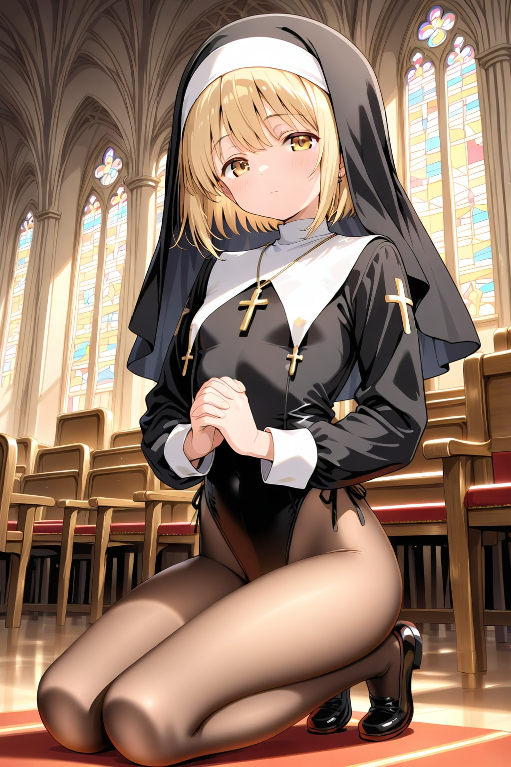 レオタード修道女