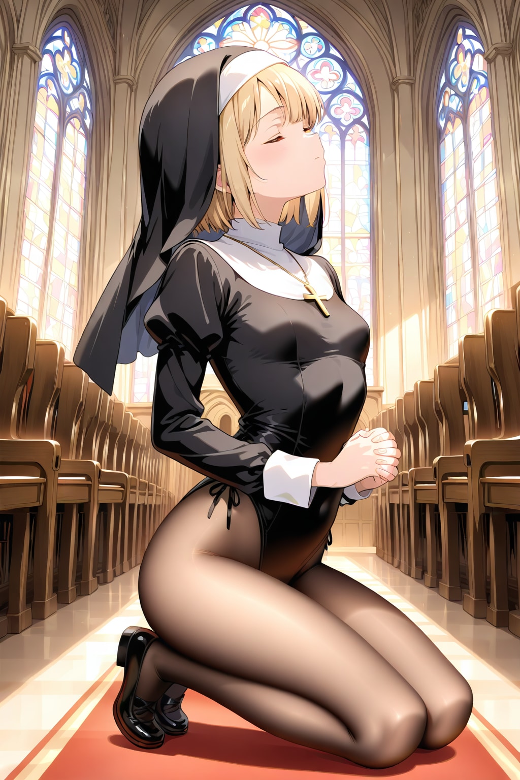 レオタード修道女