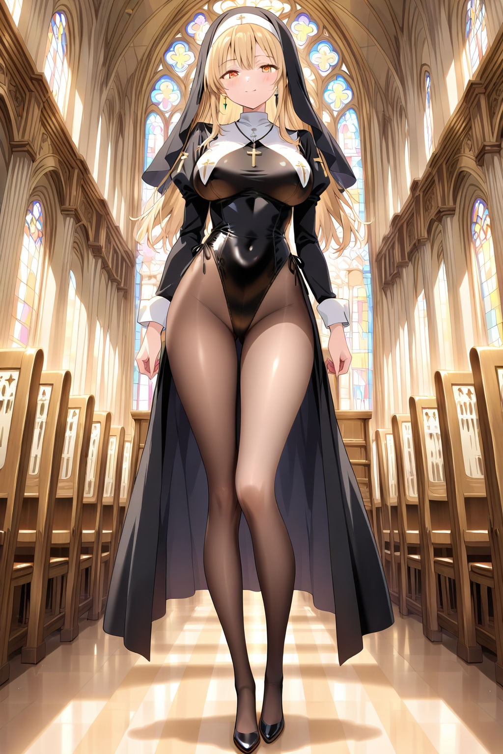 レオタード修道女