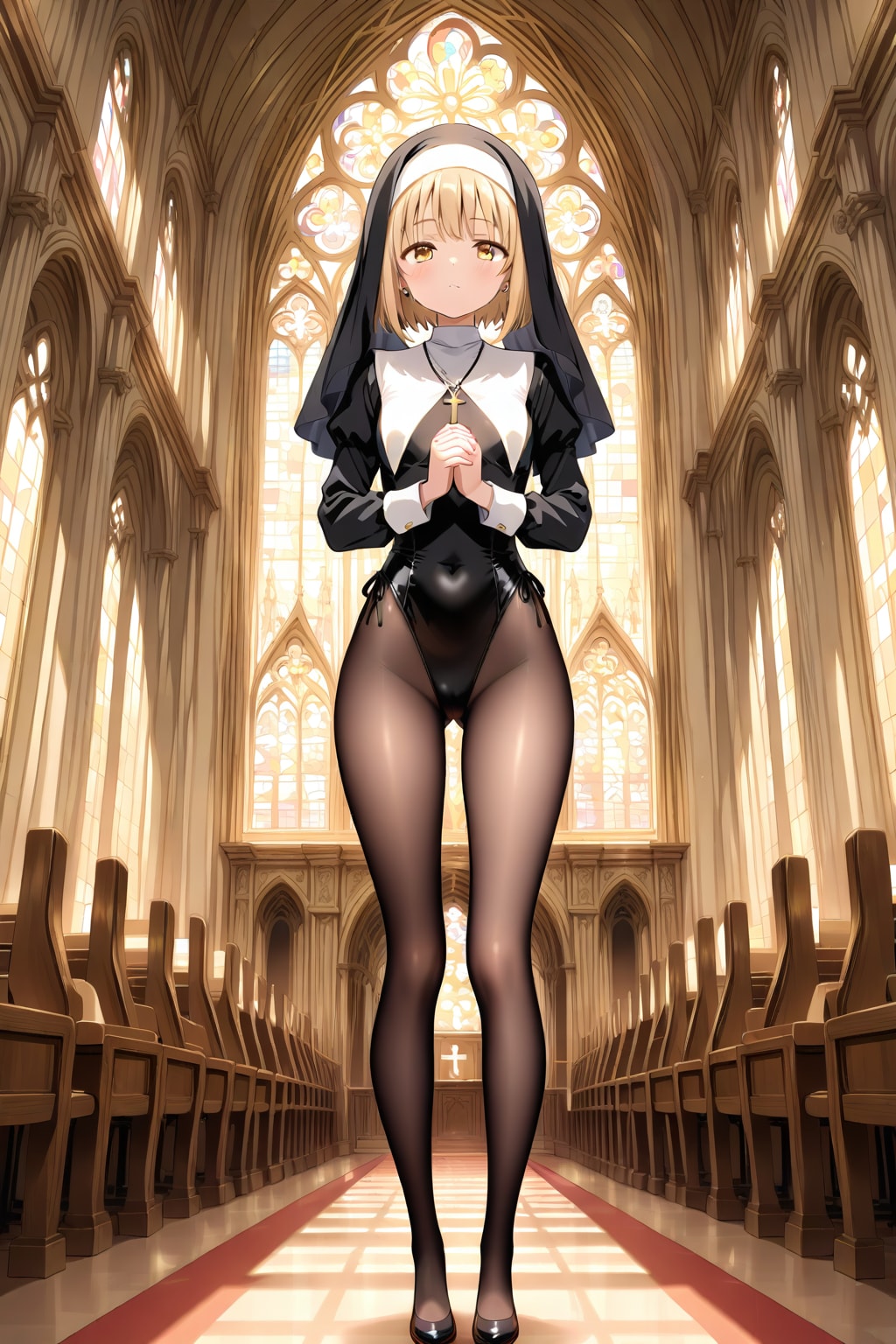 レオタード修道女