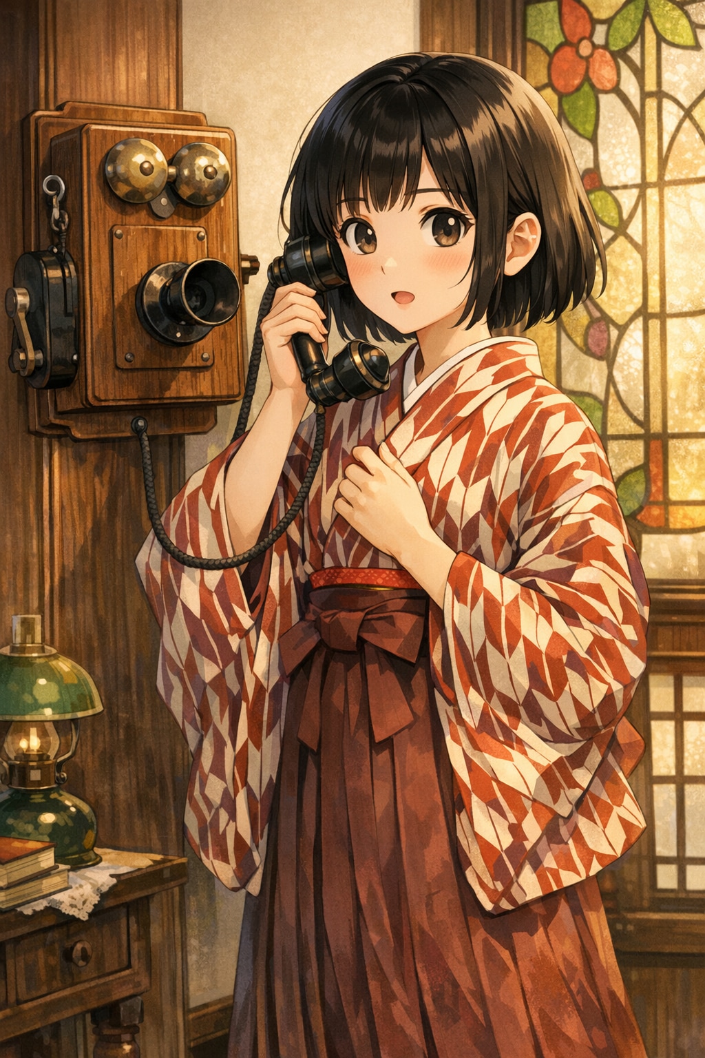 12月16日は電話創業の日 | の人気AIイラスト・グラビア