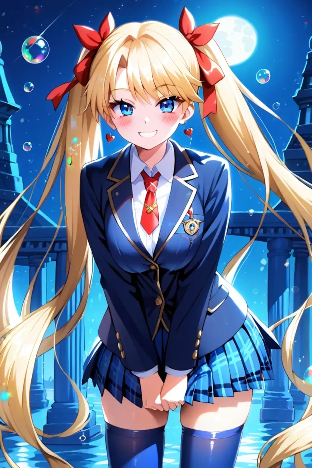 莉奈の魔法の泡、きれいでしょ？♡