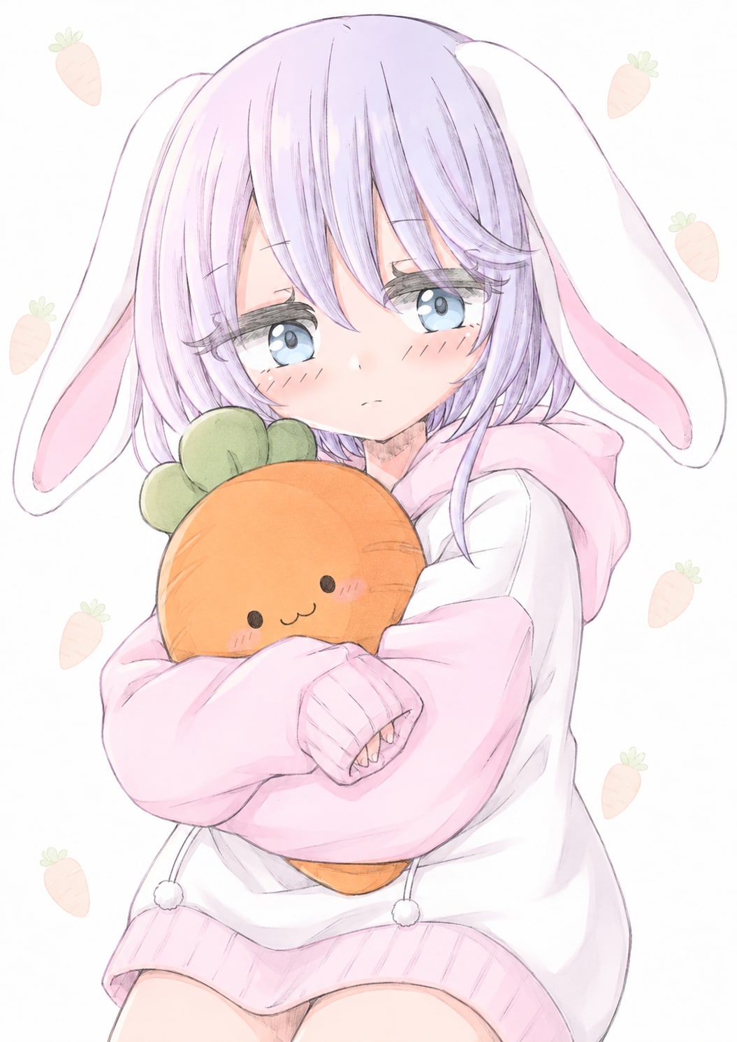 看板娘・柊子ちゃん　ウサミミとパーカー | の人気AIイラスト・グラビア
