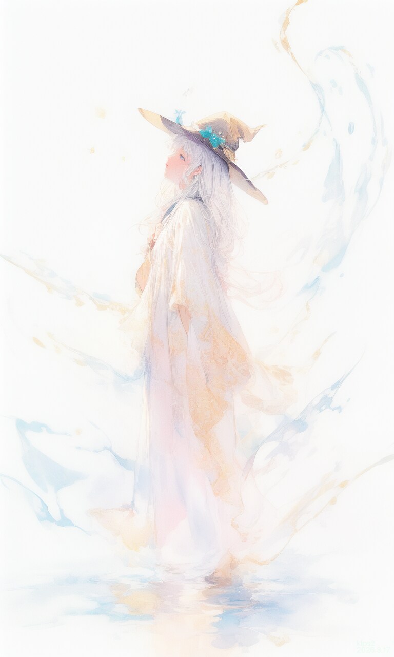 白色　14 | の人気AIイラスト・グラビア