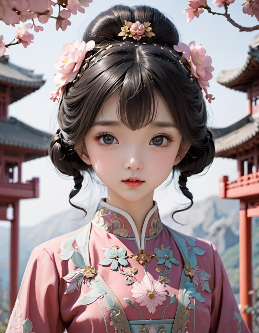 お団子チャイナ姫