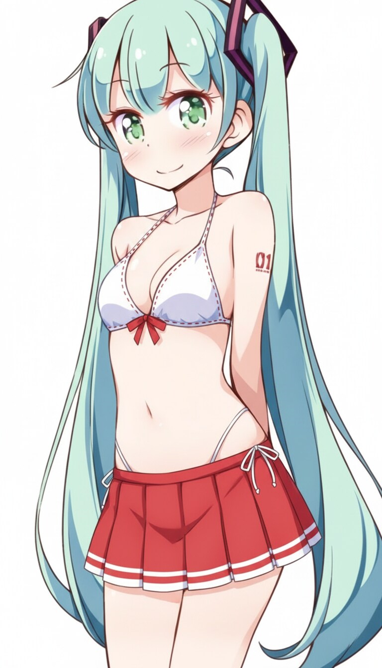 初音ミク 巫女ビキニ